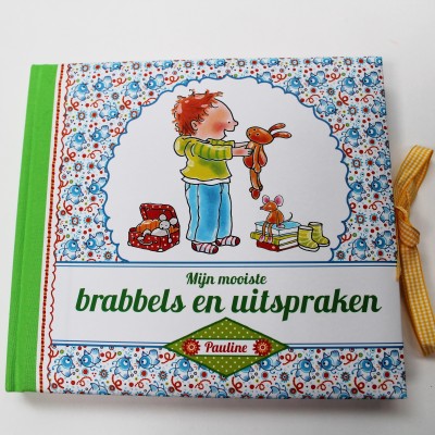 Invulboek "Brabbels en uitspraken" Invulboek "Brabbels en uitspraken"
